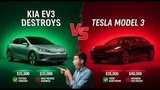 Kia EV3 vs Tesla Model 3: The Results NO ONE Expected!
