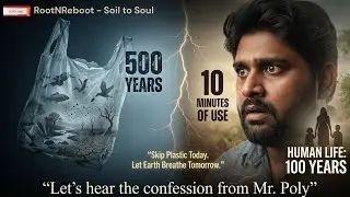 The Plastic Bag&rsquo;s Confession (ఒక ప్లాస్టిక్ సంచీ మనసు విప్పిన మాటలు)😢 | A 500-Year Warning!