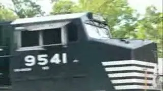SD60 and Dash 9-40CW