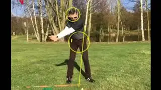 Setup 4 Impact Golf swing face on analysis - Kirk Junge - Easiest swing to learn
