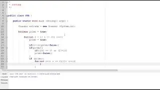 Java - N&uacute;meros Primos - Sequ&ecirc;ncia #JAVA