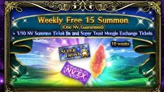 FFBE Summon Fest: Free 15 Summon (Week 5)