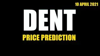 Dent price prediction Today resistance level analysis 10 April 2021