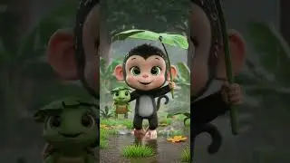Why is baby turtle sad? 🐢| Forest stories| cute and emotional stories