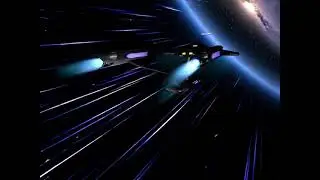 Enterprise Warps into the Small Magellanic Cloud | Deep Space Ambience