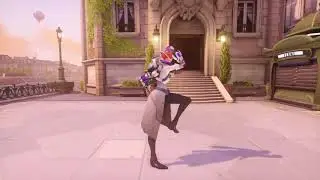 Moira Dance Emote with Scientist Skin in-game (PS4)