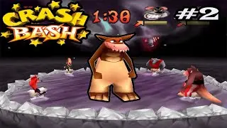 Crash Bash (PS1) - 200% Playthrough (All Crystals, Gems, Cups, Relics and Bosses) | Part 2