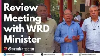 Review Meeting with WRD Minister: Key Updates on Water Resources Initiatives