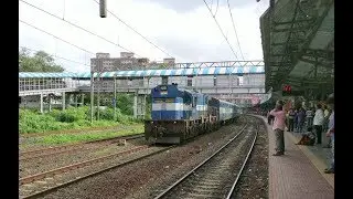Alco Bonanza [4K] Dadar - Ratnagiri Passenger Ultimate Show with WDM3D + WDG3A : Indian Railways