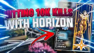 HITTING 10,000 KILLS ON HORIZON! - (Apex Legends)