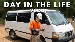 DAY IN THE LIFE | SAVING 10K TO DO VAN LAP AROUND AUSTRALIA