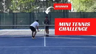 Tennis drill Mini Tennis Challenge