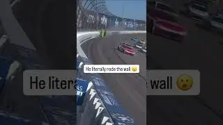 This is wild 😳 (via @nascar/TT)