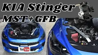 KIA Stinger GT LINE 2.0 TURBO MST GFB DYNOJET 馬力機 實測 輪轉車棧