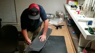 Silly Girl Pool Supply, Gullwing B.A.K.U. Pro 3 skateboard deck and truck unboxing.