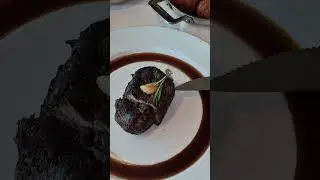 $15.99 Steakhouse Dinner at Sea? Here&rsquo;s What I Got at Chops Grille! | Royal Caribbean #Shorts