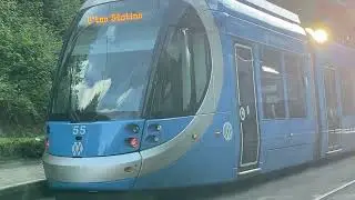 West Midlands Metro Tram 55 💙