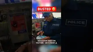 Police Ne Pakad Liya 💔🥺 #busted #police #policenepakadliya  #caughtbypolice #z900
