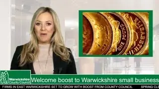 Welcome boost to Warwickshire small businesses
