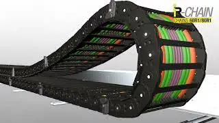 Brevetti Stendalto - Invisible Roller (IR) - Cable Carrier Drag Chain system