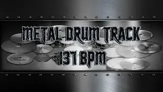 Van Halen Style Metal Drum Track 137 BPM | Preset 3.0 (HQ,HD)