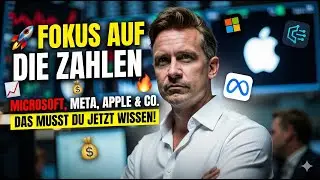 🚀 Fokus auf die Zahlen von Microsoft, Meta, Apple & Co. &ndash; das musst du jetzt wissen