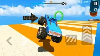 INSANE Monster Truck Stunts in a Giant Tunnel   Monster Truck Stunt &ndash; Car Game #101