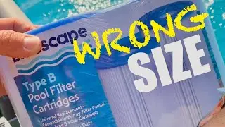 Funsicle Skimmer Pump Hack: Using Type B Filter Instead of Type A (DIY Pool Fix)