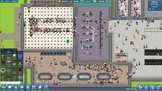 SimAirport S4 E08 Filling Schedule and Security Bottleneck