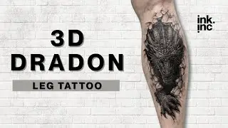 3D DRAGON TATTOO | CHINESE DRAGON TATTOO IDEAS.