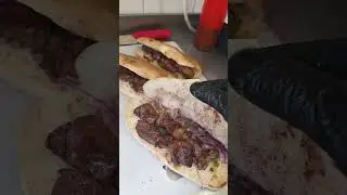 kabab d&uuml;r&uuml;m Elimler #food #sandwich #burger #meat #lamb #kebab #bbq