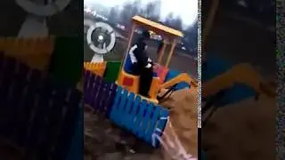 Beston Аттракцион экскаватор в городе Воронеж, России