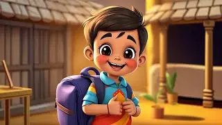 Little Monu and a Day of Happiness | Kids Moral Story in Hindi #sehar #viralkahani #kidscartoon 