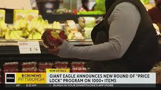 Giant Eagle announces new round of price lock items