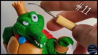 Como hacer a KING K ROOL {Muy Facil} [PORCELANA FRIA/PLASTILINA] ~ SUPER SMASH BROS