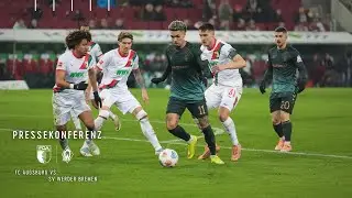 Pressekonferenz nach Augsburg I FC Augsburg - SV Werder Bremen