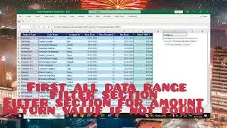 How to use filter Formula for values #excel #tips #tips #exceltips #account #account #exceltutorial 