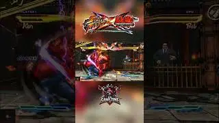 Double Trouble! Paul & Ken Dominate Bob! - Street Fighter X Tekken #shorts #short #shortvideo