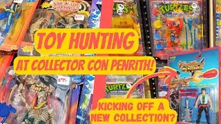 Toy Hunting at Collector Con Penrith! TMNT Jackpot and Another New Collection? Vintage Toy Hunt Vlog