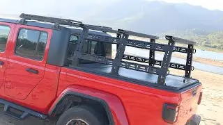 Overland Universal Truck Bed Racks Extendable Adjustable Height Width