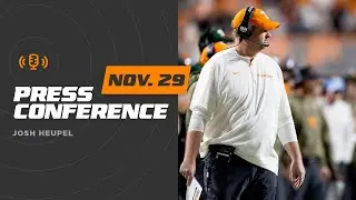 FB | Josh Heupel Postgame Press Conference vs. Vanderbilt (11.29.25)