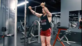 Cable Underhand Front Raise