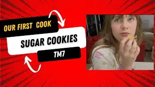 First ever cook in TM7 - sugar cookies  - Thermomix newbie