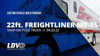 Dean Luginbuhl's New 22ft. Snap-on Tool Truck!
