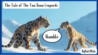 The Tale of The Two Snow Leopards | Story time for Kids | Bedtime Story | Story about Being Humble
