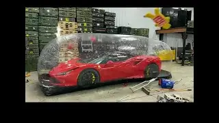 Capsule cover protect Ferrari || luxury car || sports car || #youtube