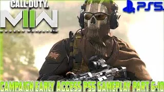 Call of Duty: Modern Warfare 2 Campaign Early Access PS5 Gameplay Part 6-10
