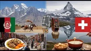 The War-Torn Heartland vs. The Alpine Fortress: Afghanistan vs. Switzerland