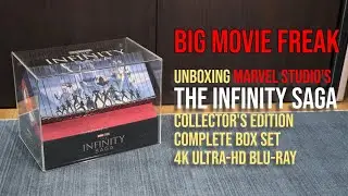 Unboxing @marvel&rsquo;s INFINITY SAGA Collector&rsquo;s Edition Complete Box Set 4K UHD Blu-Ray!