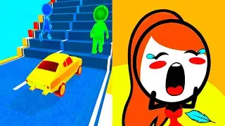 Shape shifting Vs Save Her 👉🟥🟢🟦👈 Satisfying Walkthrough Max All Levels Android iOS ASMR Gameplay
